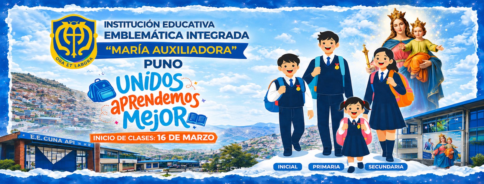 BUEN INICIO DEL AÑO ESCOLAR 2026