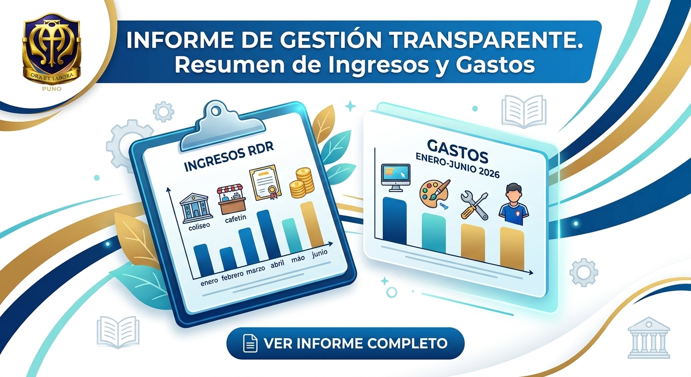 Transparencia Institucional: Conoce el Balance Económico del Primer Semestre 2026